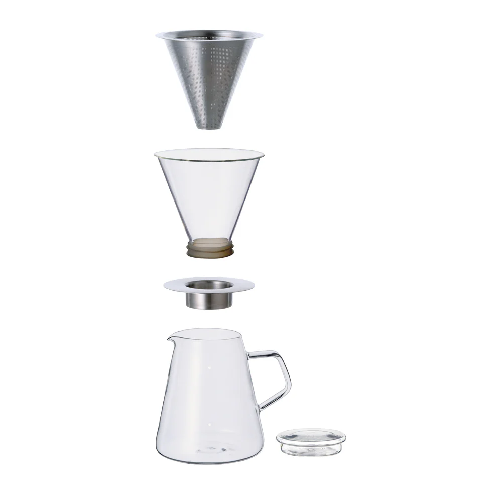 CARAT coffee dripper & pot 4cup - Image 3