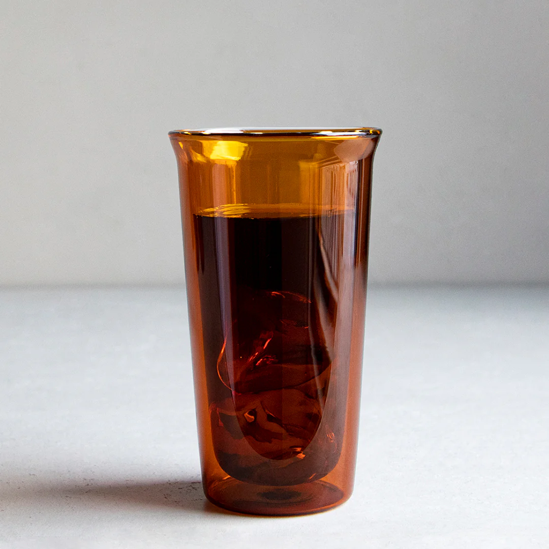 CAST AMBER double wall glass 340ml - Image 4