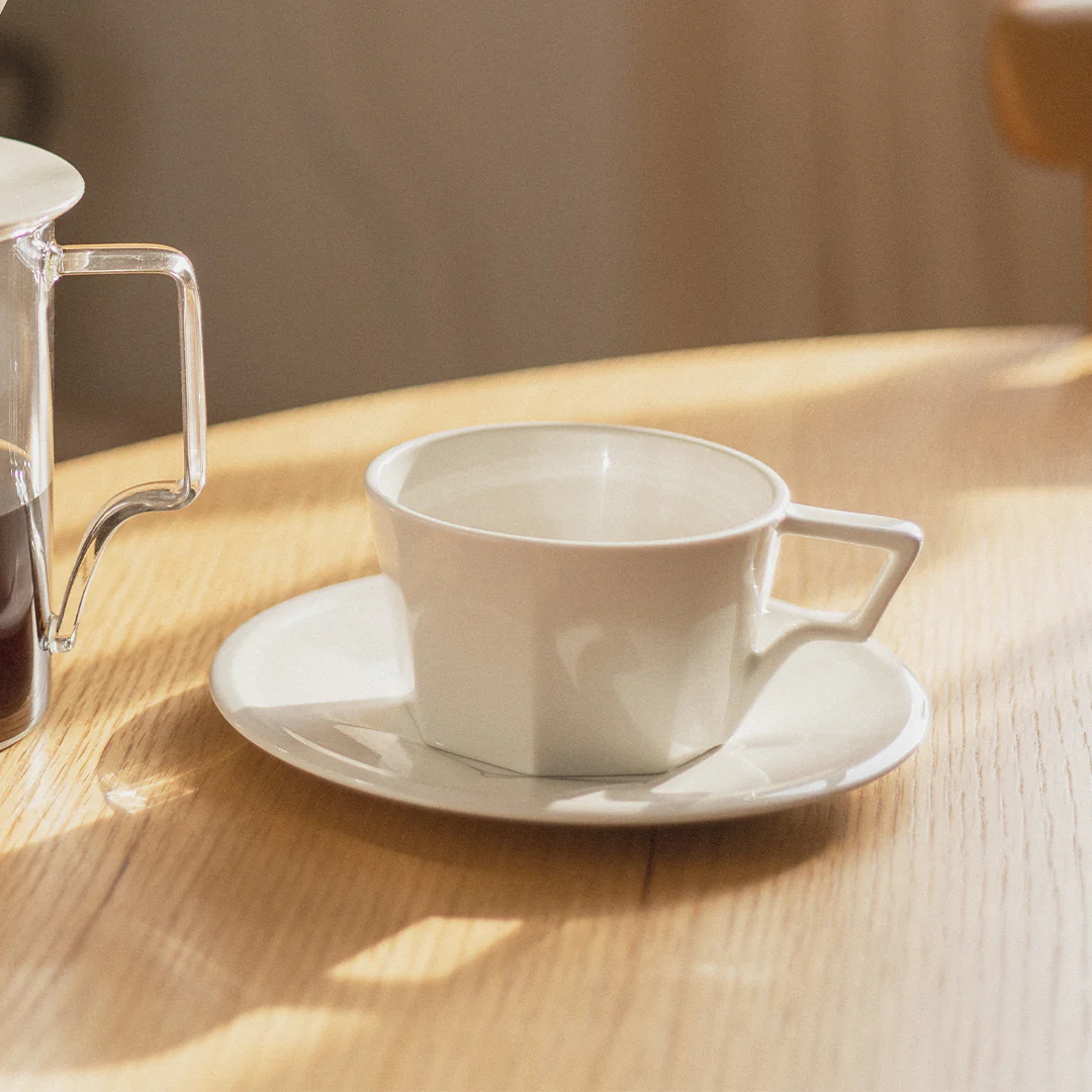 OCT cup & saucer 80ml - Image 4