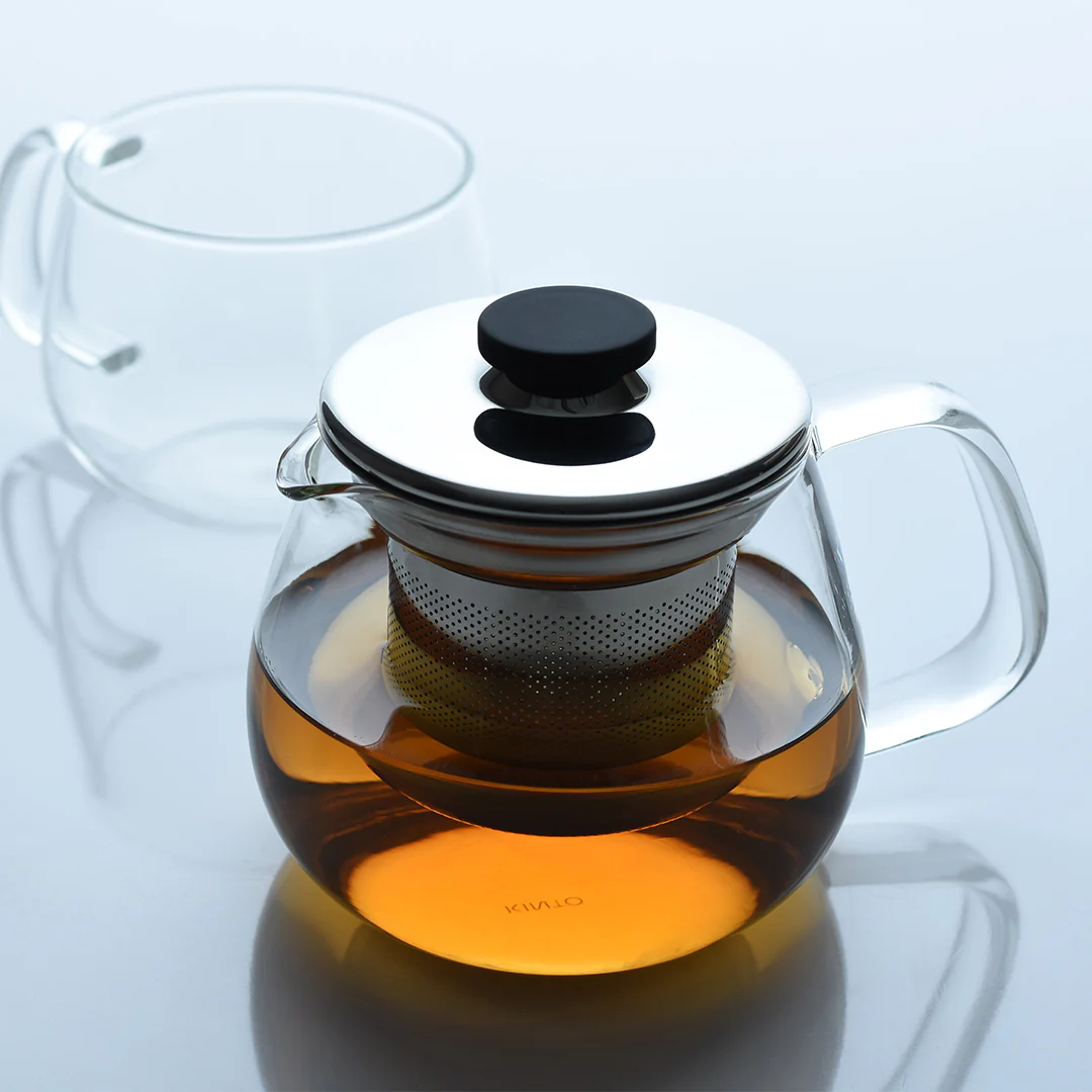 UNITEA teapot 450ml stainless steel - Image 3